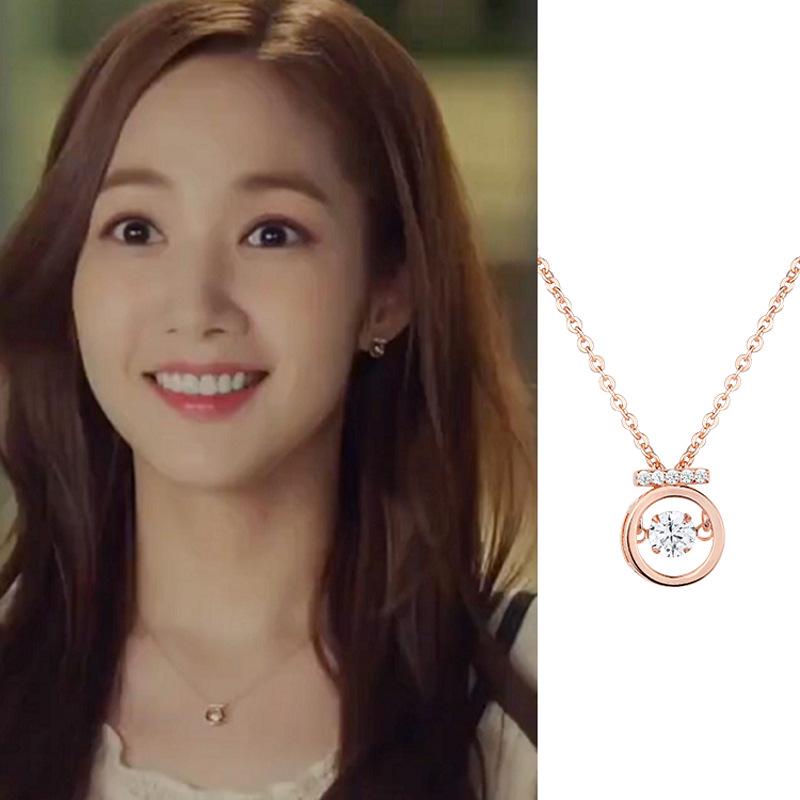 Secretary Kim's Trending Beating Heart Necklace - Light Luxury, Stylish Clavicle Chain with High Design Sense