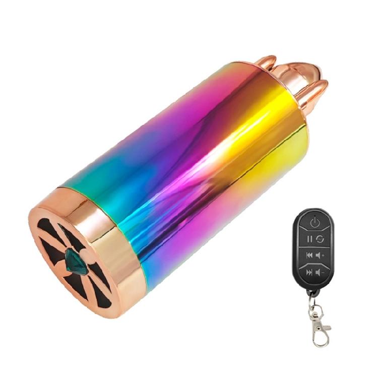 Système Audio Double Haut-parleur pour Moto Haute Performance avec Éclairage LED Spectaculaire Facile à Transporter pour les Trajets Quotidients & les Balades Plaisir