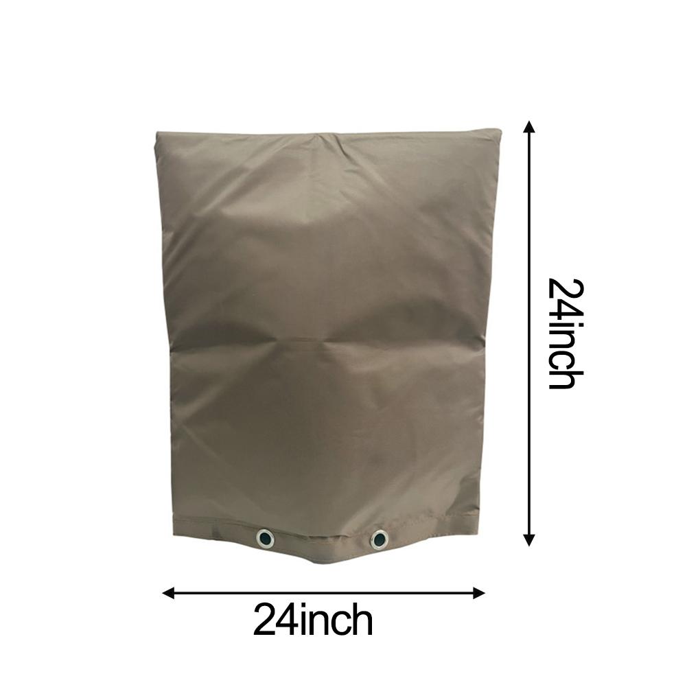Winter Protection For Backflow Devices Insulated Covers For Pipes Sprinklers Backflow Preventer Cover 16W*20Hinch,24W*24Hinch