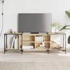 VidaXL TV Cabinet Sonoma Oak 153x37x50 Cm Engineered Wood 837603