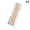 30Pcs Nails Handmade Gradient Cat'S Eye Press On Fake Nails Medium Short Nail Tips Popular Design Decoration Flower Full Cover