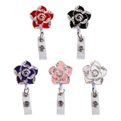 Card Holder Nurse Doctor  Badge Reel Badge Holder Certificate Clasp Retractable Badge Reel
