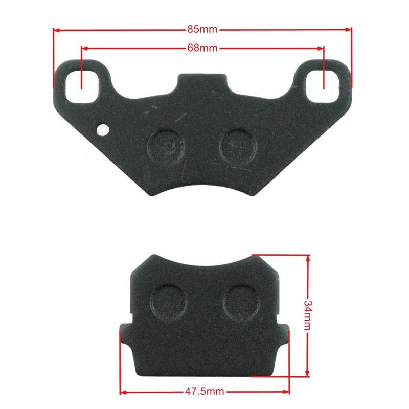Motorcycle Brake Pads Off-Road Vehicle Brake Pads Aftermarket Parts 1set