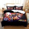 3d Printing Anime The King Of Fighter Bedding Set Boys Girls Twin Queen Size Duvet Cover Pillowcase Bed Kids Adult Home Textile