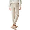 Skechers Simple Versatile Elastic Casual Pants Women Bottoms Light-Brown L424W099-0046