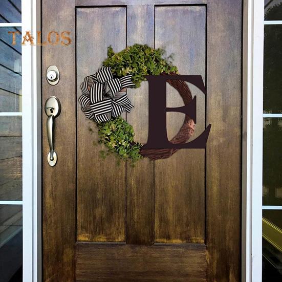 Door Wreath Pendant No Watering Add Atmosphere Anti-break Exquisite Eucalyptus Door Wreath Pendant Balcony Supply