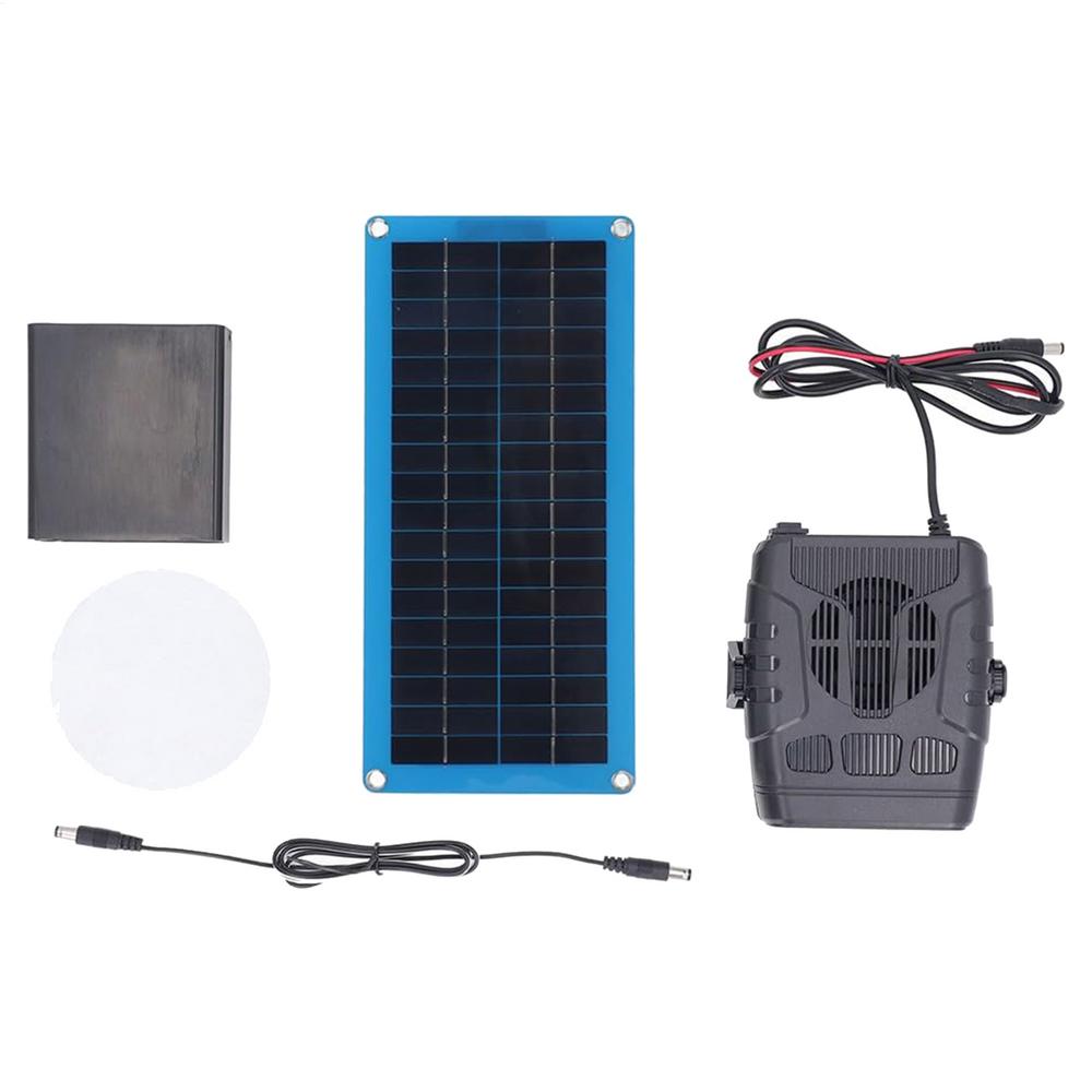 

Portable Solar Panel Chicken Coop Heaters 30W Car Solar Panel Charger With Heater For Drying And Heating Windshield Poultry Warm