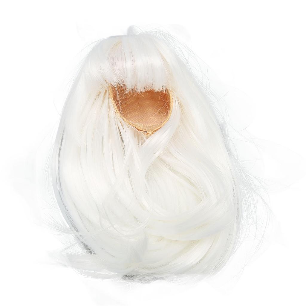 Jointed Doll Wig 1Celsius6   Straight Soft High Temperature Silk Hair Replacement Wigs