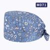 Unisex All-Cotton Printed Surgical Cap for Medical and Food Services