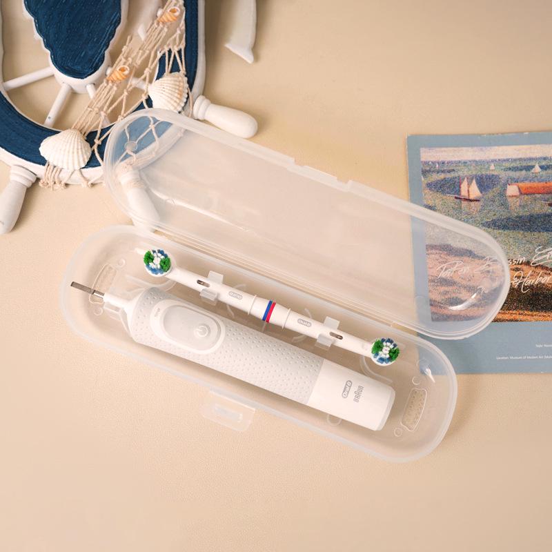 Glossy Purple Universal Electric Toothbrush Travel Case