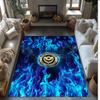 Tappeto Morbido Area Rug con Motivo Calcio Portsmouth FC Antiscivolo Tappeto per Pavimento Interno Tappetino Decorazione Sportiva per Camera da Letto