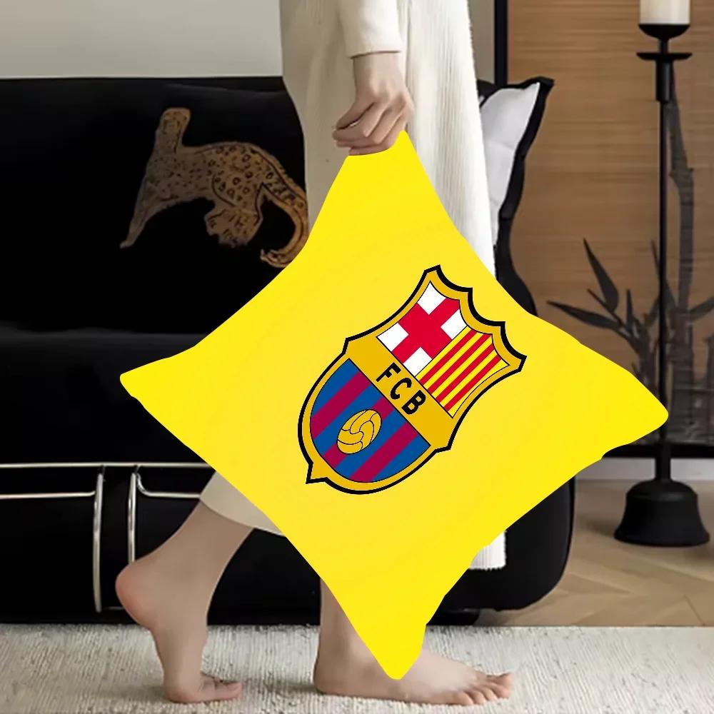 F-FC B-Барселона Кленовый Дизайн Наволочка Счастливый Осенний Урожай Декор Праздничный Декор Наволочка,(5) 30x30cm