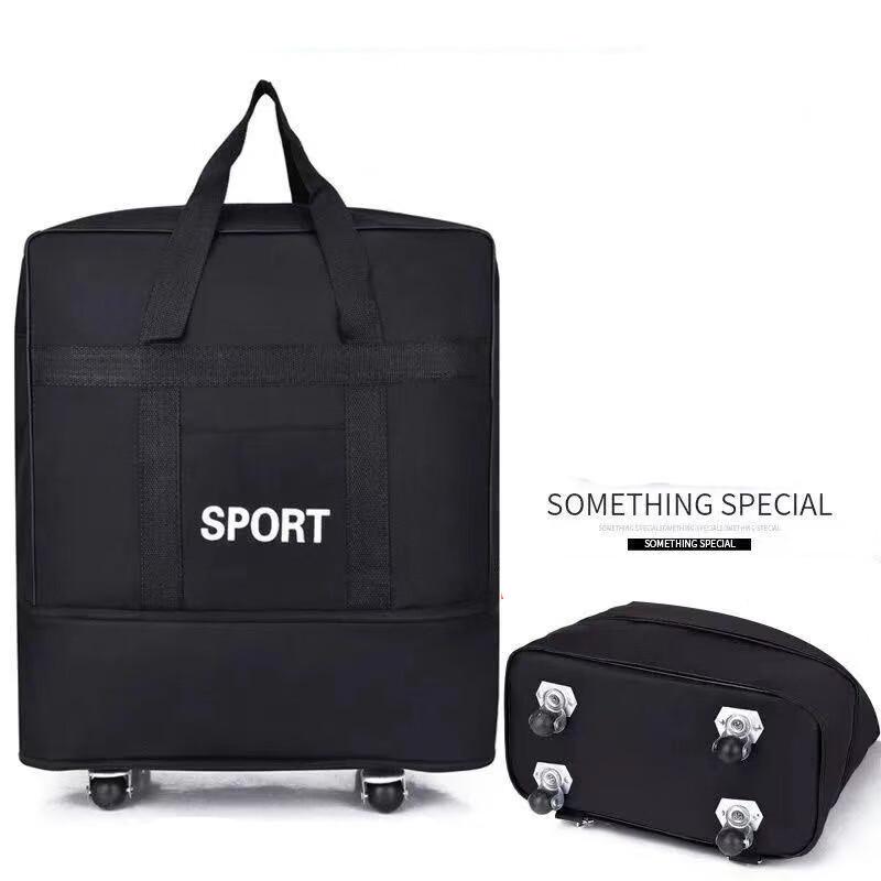 Oxford Expandable Rolling Duffle Bag