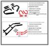 Wild Boar Hard Man Handle Armrest for JK Wrangler 2007-2017, Front and Rear