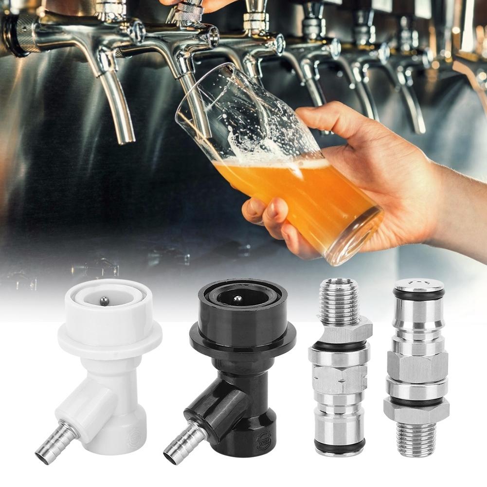 Conector Post Keg Ball Lock Homebrew 1/4in Set Conector Ball Lock Keg Accesoriu pentru Prepararea Berii