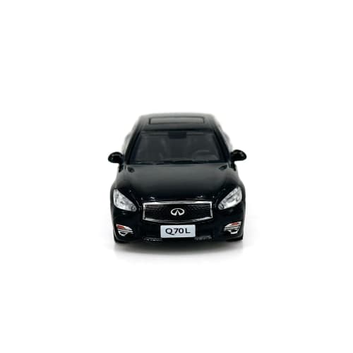 Paudi Model 1/64 Infiniti Q70L Model Car, Black, for Collection