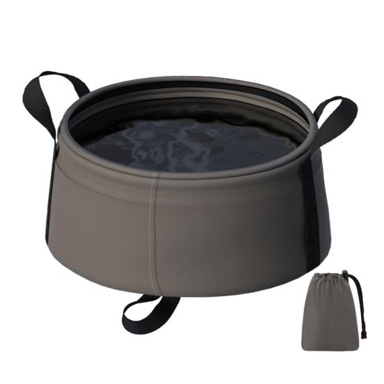Portable Foldable Water Basin Large Capacity Storage Basin Stable Leak-Proof Design Folding Washbasin