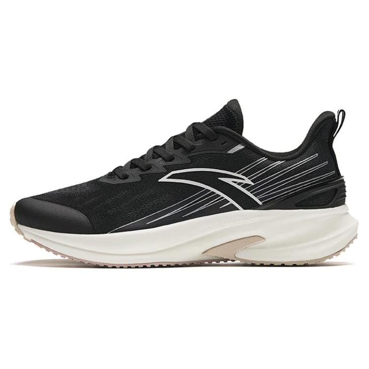 

New Anta Wear resistant And Lightweight Low Top Running Shoes Women s Black 122425585-4 35.5