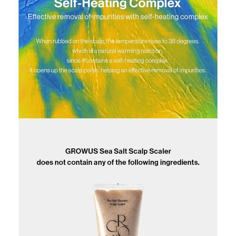 GROWUS - Sea Salt Therapy Scalp Scaler Jumbo