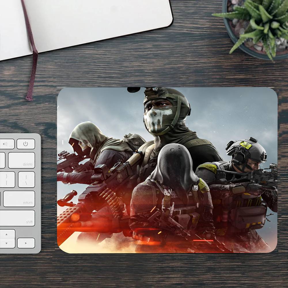 Game Battlefield 6 Mousepad Small LockEdge Mouse Pad For Gamers Computer Desk Pad Rectangular Anti-slip Rubber
