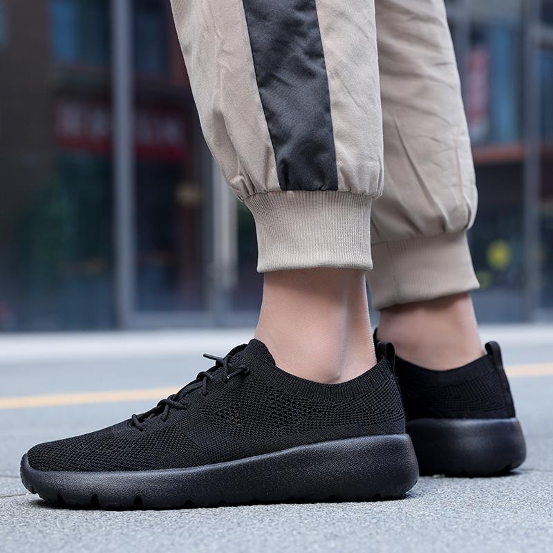 Men’s Sneakers Lovers Large Size Breathable Outdoor Women’s Athletic Shoes Casual Soft Walking Jogging Shoes