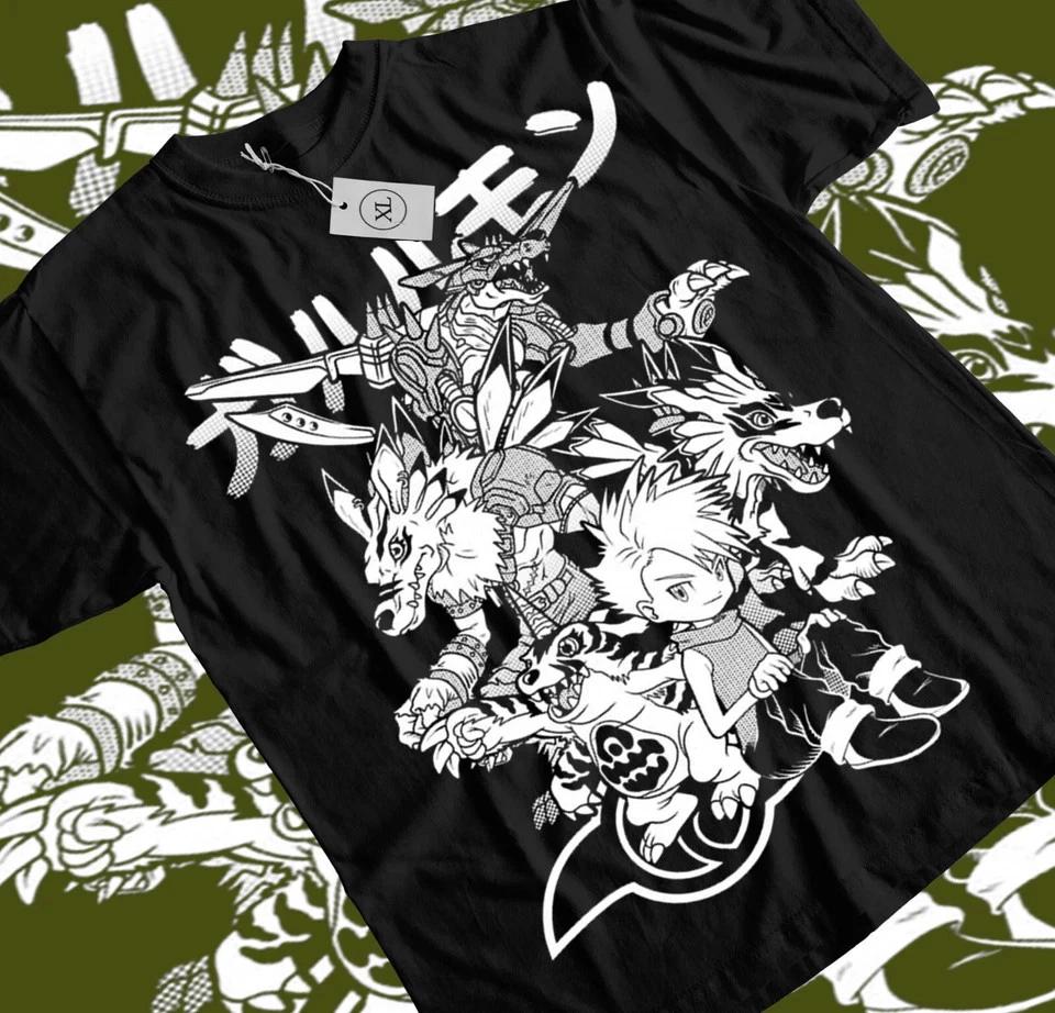 Matt Ishida Tshirt Royal Knight Crimsomaplhamon Chibi Anime Shirt Black S