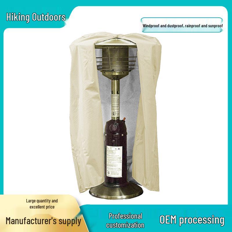 

Уличный водонепроницаемый пылезащитный чехол для обогревателя 190T 61x96.5 cm чёрный