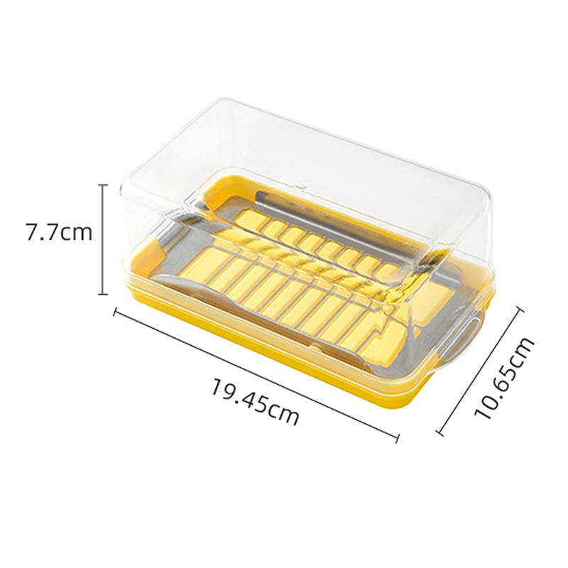 Cheese Butter Cutting Fresh-Keeping Box With Lid Frozen Butter Slicer Butter Storage Container Butter Storage Butter Crock Bowl