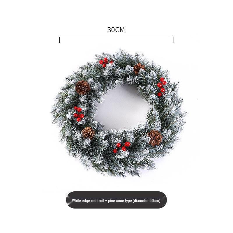 Popular Christmas Wreath - Available In Sizes 30/40/45/50/60CM for Malls and Hotels