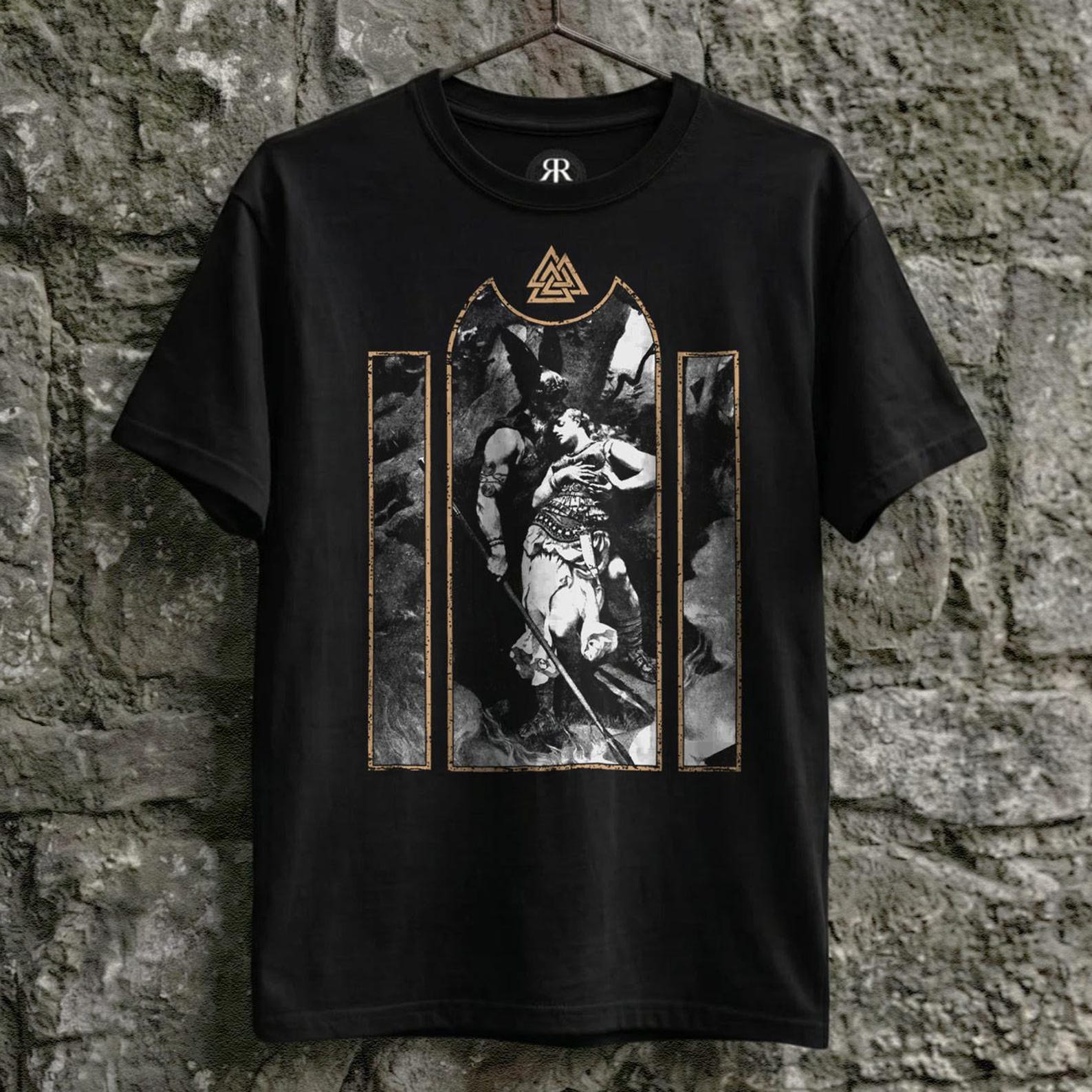 Wotan s Farewell to Brunhild Shirt, Wotan, Germanic Mythology, Norse L