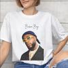 Burna Boy Singer Tee Shirt for Unisex Unisex Printed T Shirts Cotton Clothing