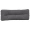 7 Piece Pallet Cushions Anthracite Fabric