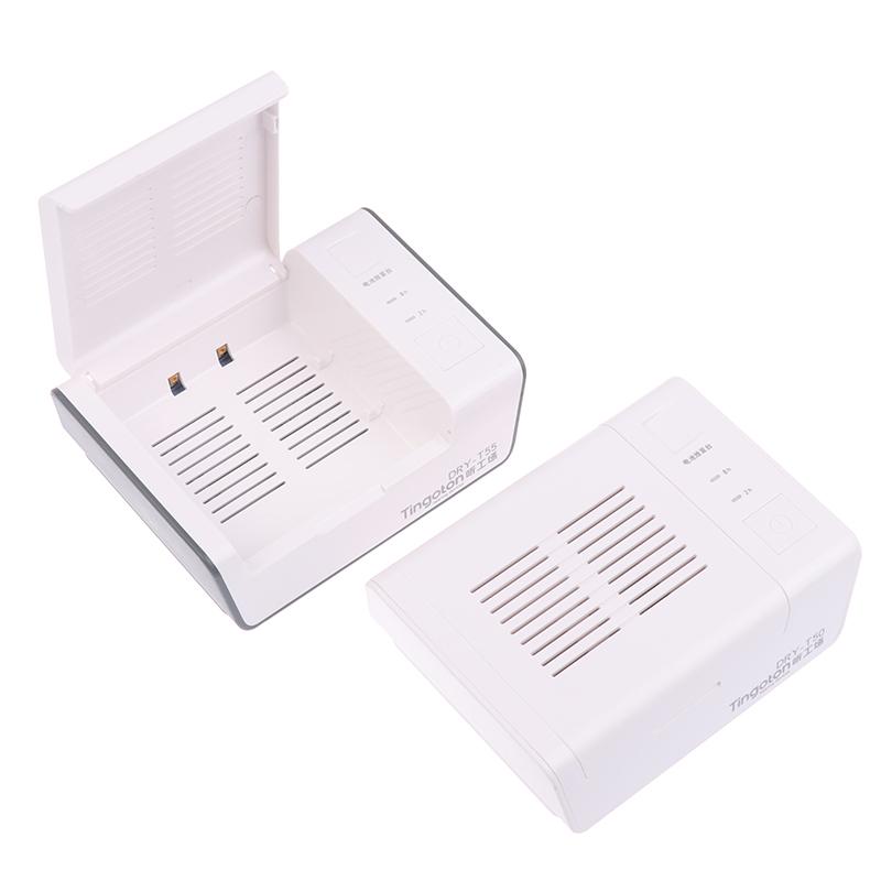 Electronic Hearing Aid Dryer 2/8 Hour Timer Drying Case Box Proof 45 ° Constant Temperature Sound Amplifier Accessory Usb