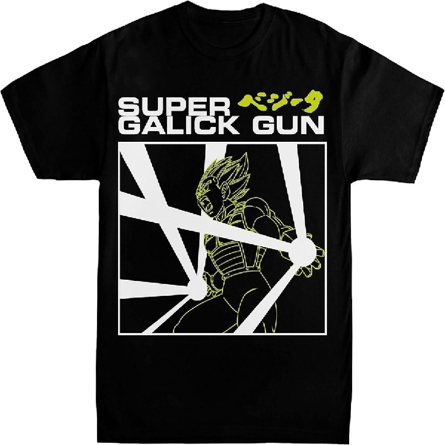 Dragon Ball Super Galick Gun Men s Black T-Shirt S