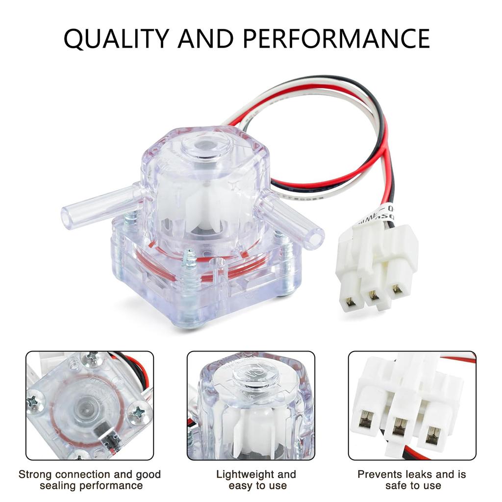 Miniature Flowmeter High Sensitivity Hall Flow Sensor for Precise Water Measurement In Ice Makers & Coffee Machines