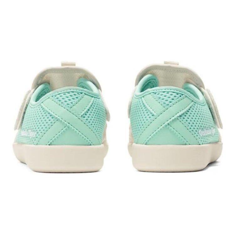 ONITSUKA TIGER Mexico 66 Comfortable Versatile Non-Slip Breathable Warm Low-Top Casual Shoes Kids Sneaker Gray Blue 1184A198-200