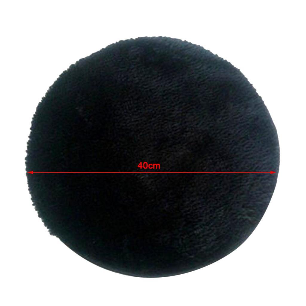 Non Slip Round Chair Cover Seat Pads with Buckle 30cm Stylish and Secure
