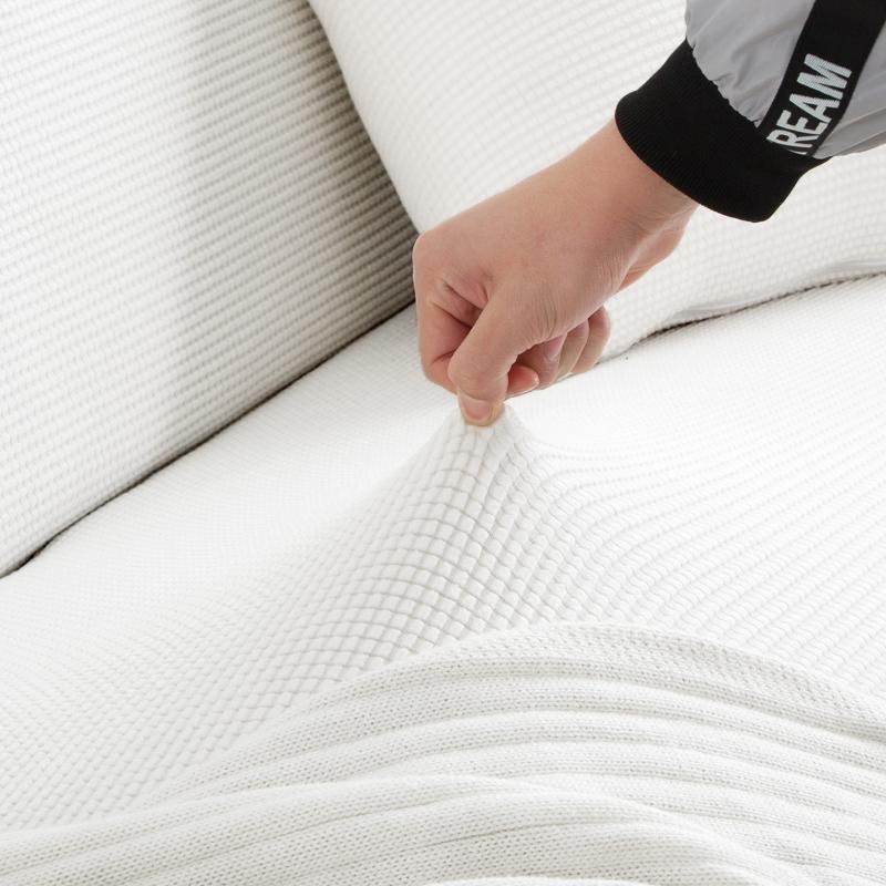 Sofa Covers For Living Room Armchair Cover Elastic Plaid Corner Sofas Cover Couch Slipcover 1/2/3/4/5 Seat Fleece Sofa Cover