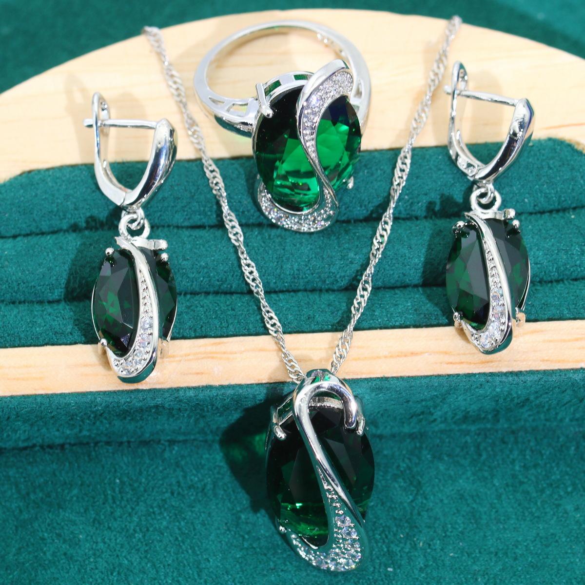 

Корейская мода ожерелье серьги невесты свадебное платье ужин платье леди аксессуары комплект 10 yards