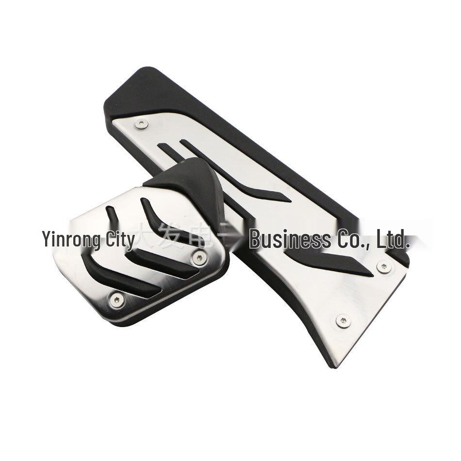 BMW F30 Anti-Slip Pedals: Original Style for Accelerator, Brake, Clutch & Footrest