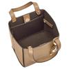 Michael Kors Jordi Logo Tote Bag With Metal Accents And Round Decorations Women Tote Bags Camel 30R6G9JT9L-BEIGE