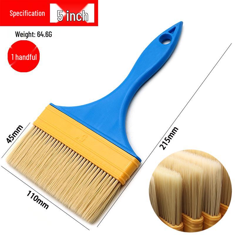 Industriële Nylon Lange Borstel Set - Duurzaam Schoonmaak- en Stofverwijderingsgereedschap met Niet-Afstotende Harde Borstelharen