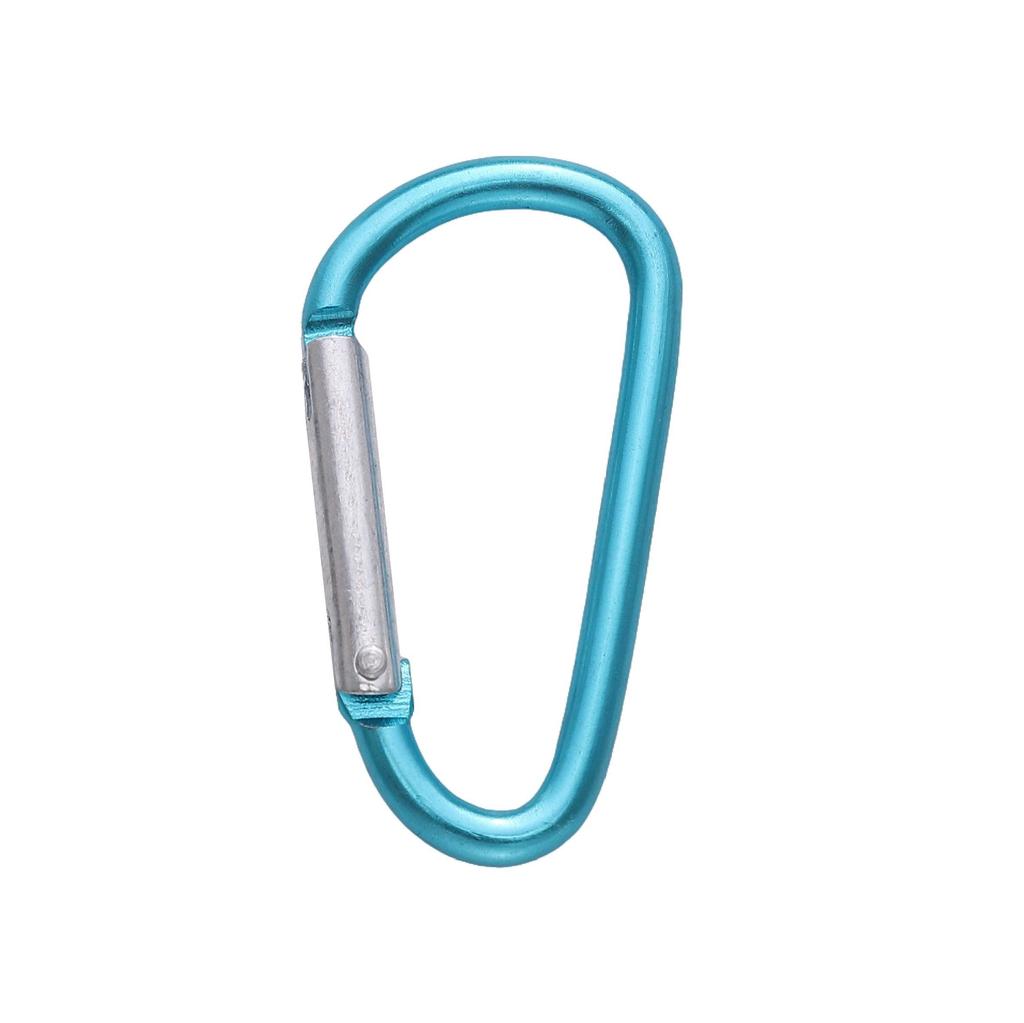 1pc Mountaineering Buckle Love Star Buckle D-Shaped Buckle Color Backpack Buckle Aluminum Keychain DIY Accessories