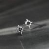 Fashion Star Shape Cute Zircon Earrings Women Evening Party Jewelry