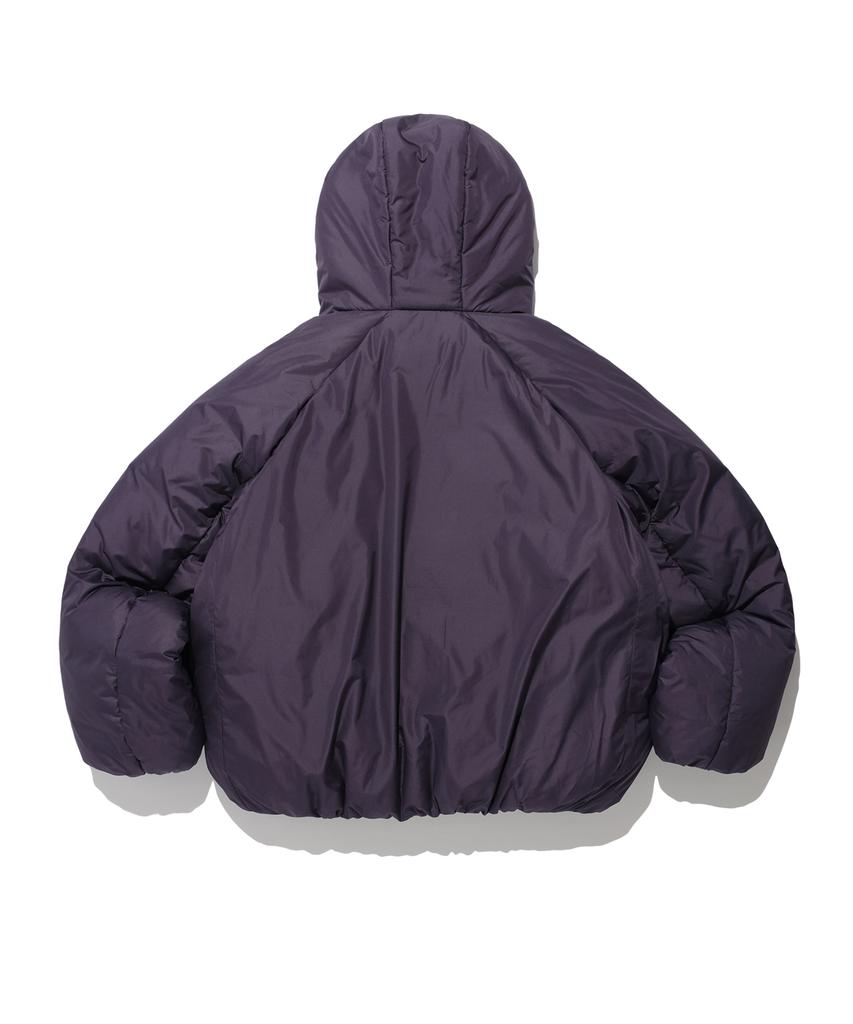 Physical Department Bear Keyring Puffer Jacket Purple