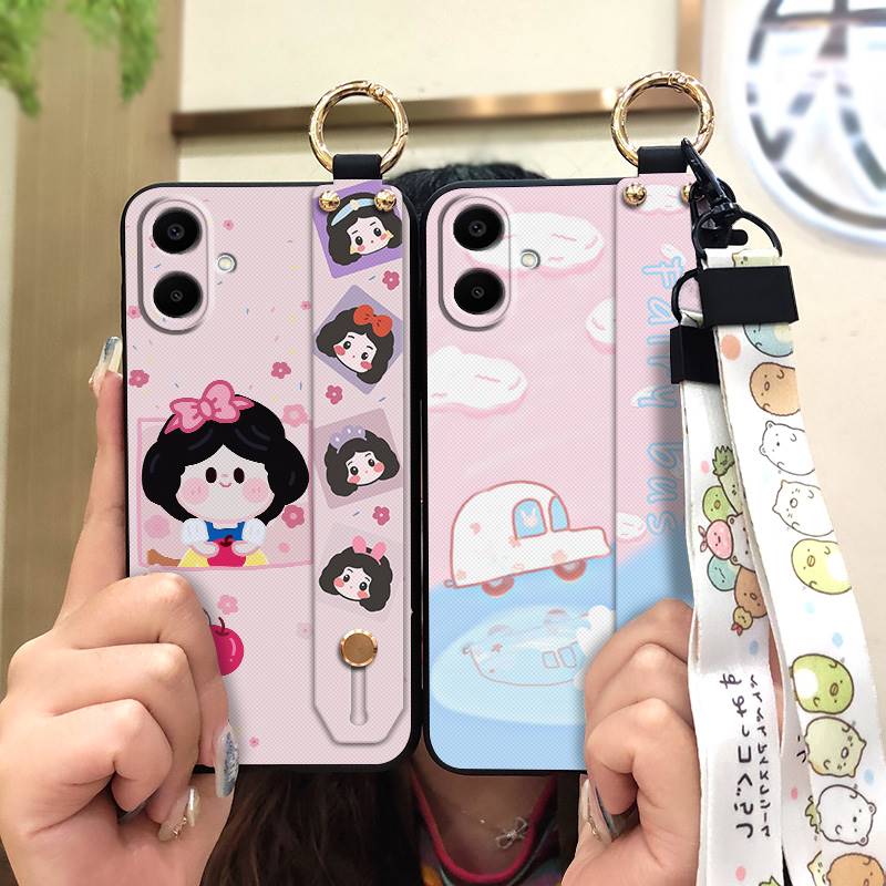 Cute Anti-knock Phone Case For Samsung Galaxy A06/SM-A065F/M Wristband Ring Fashion Design Waterproof Durable Shockproof