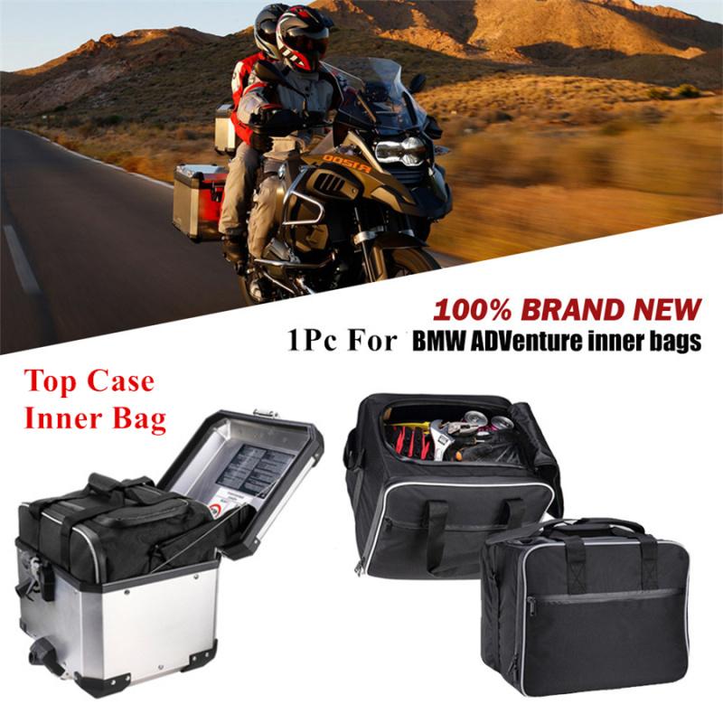 31L Motorcycle Luggage Bag Black Inner Rear Case Bag For Bmw R1200Gs Adventure