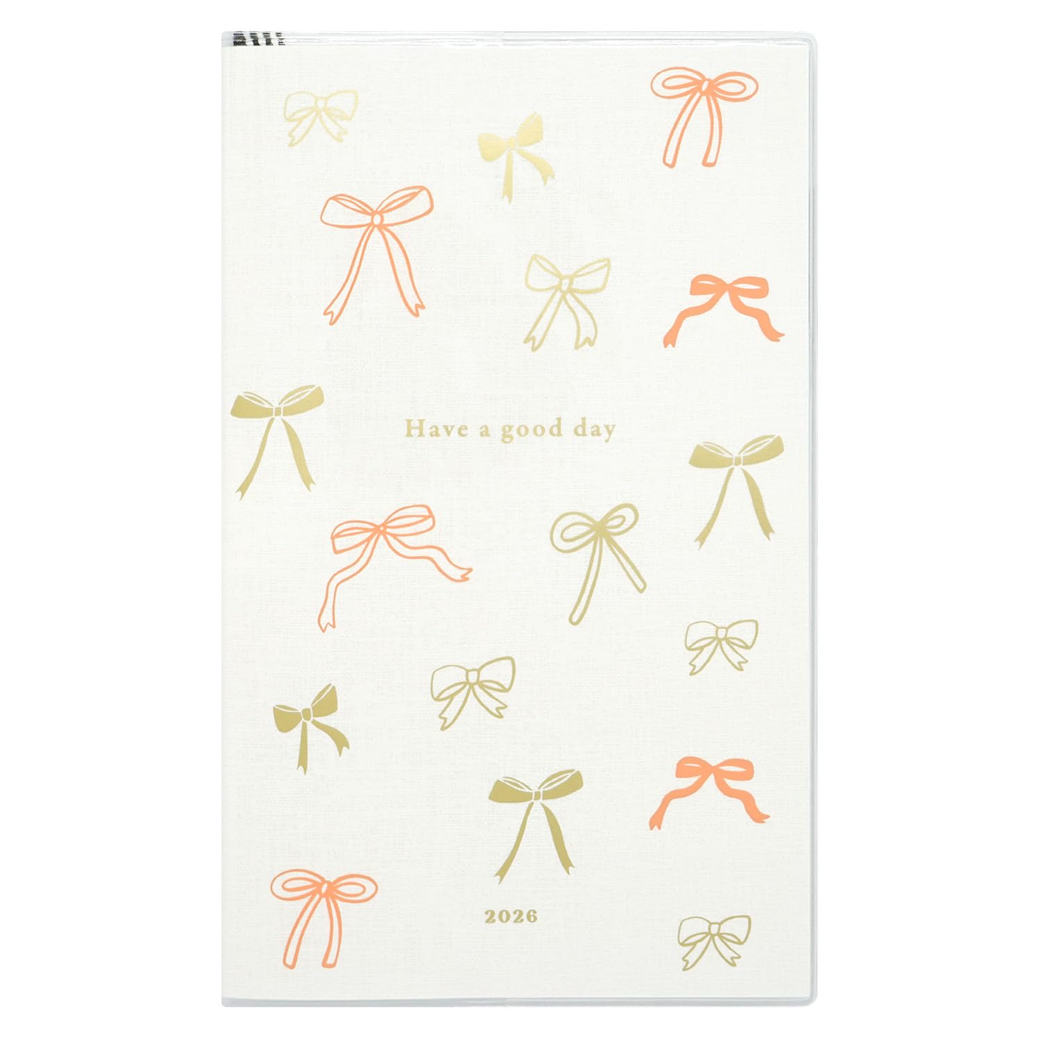 

Greeting Life Chic Planner 2026 B6 Slim Monthly Softcover Ribbon December CD-1405-MM (Starts 2025)