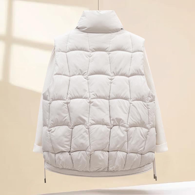 Lockere Baumwollweste, Damenkurzmantel für den Winter