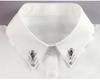 Versatile Women's White Beaded Detachable Shirt Collar for Sweaters – Autumn and Winter Accessory